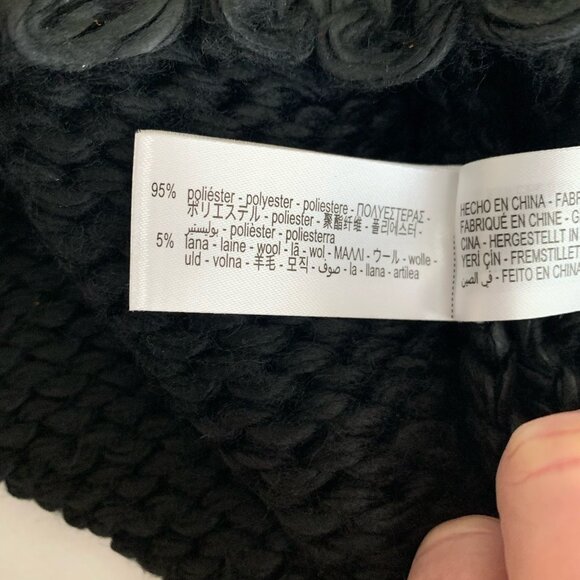 Zara Black Knit Crop Top - Picture 10 of 10